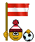 05 Flaggenkunterbunt 011 Smiley – Fussball